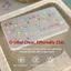 HFTOY Mini Bảng Chữ Cái Khuôn Trong Suốt Cho Nhựa Chữ Số Làm Móng Tay Trang Trí Nhỏ Giọt Keo DIY Bản Mẫu Cho Móng Tay Và Trang Sức Thủ Công ~
