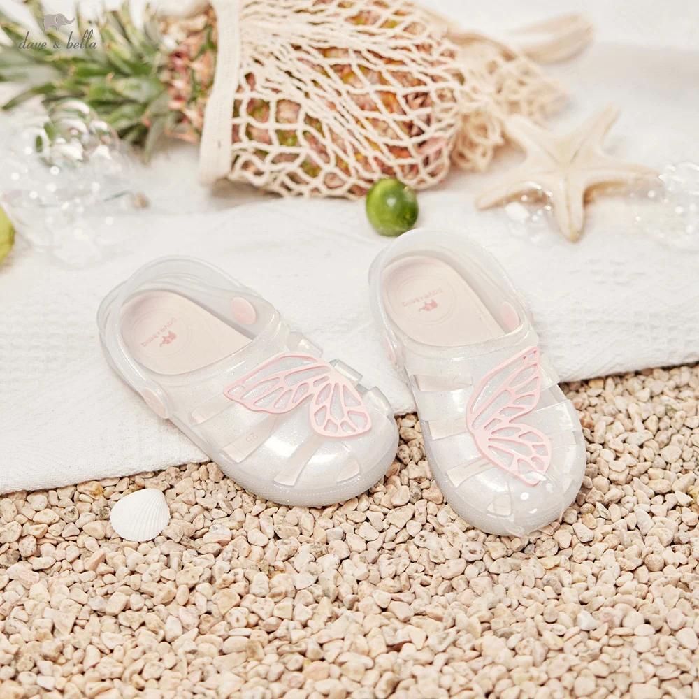 Dave Bella Bé Gái Mùa Hè Sandal Thoáng Mát Trẻ Em Giày Ngọt Hồng Thường Ngày Thoáng Khí Đi Biển Thời Trang Ngoài Trời Thoải Mái Sandal DB2262314