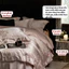 Set vỏ chăn gấm cao cấp và lụa satin mềm mại mang đến cảm giác dịu nhẹ cho làn da Memminbedding luxury