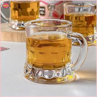 N & X 50ml Mini Pha Lê Trong Suốt Bia Whisky Kính Thiên Tính Bền Đẹp Cốc Cà Phê Dễ Thương Cốc Sake Hàn Quốc Barware Thanh Ăn.