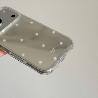 IPhone 17 Pro max Dot họa tiết họa tiết chất liệu TPU xử lý IMD Vỏ điện thoại