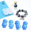 Vòng tay và đầu lâu DIY từ hạt nhựa epoxy, khuôn silicone để làm trang sức và mặt dây chuyền.