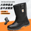 Mũi Thép Da Bò Chống Va Đập Chống Đâm Mỏ Dầu Giày Chống Thấm Nước Chống Dầu Chống Mài Mòn Vật Thể Chắc Chắn