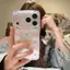 Kotak pelindung iPhone 17dengan ikat leher, pelindung promax yang comel dan menggemaskan
