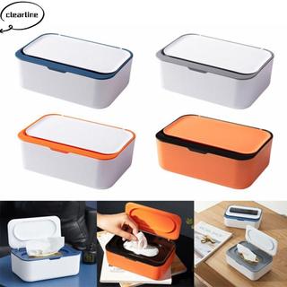 Hộp đựng khăn lau CLEARLINE Di động có nắp Hộp đựng khăn lau văn phòng
