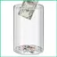 Hộp tiết kiệm tiền Acrylic Hộp đựng tiền trong suốt Hộp tiết kiệm trong suốt Lọ đựng tiền xu có thể tái sử dụng để tiết kiệm tiền xu Quà tặng trẻ em cho sonlekvn
