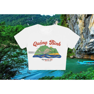 Áo thun Quảng Bình , áo du lịch việt nam, chất thun 250gsm from babytee và oversize