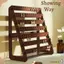 Giá để đồ khuyên tai CHEESELY, Giá trưng bày bông tai DIY, Giá đỡ trang sức 7 lớp bằng gỗ