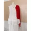 Áo Vest không tay cổ chữ V nhiều lớp phong cách Hàn Quốc dành cho nữ mùa hè béo mm Thiết kế nơ Sling Áo sơ mi nhỏ