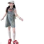 Bé Gái Retro Denim Quần Short Mùa Hè 2026 Phong Cách Mới Trẻ Em Phiên Bản Hàn Quốc Rời Jumpsuit