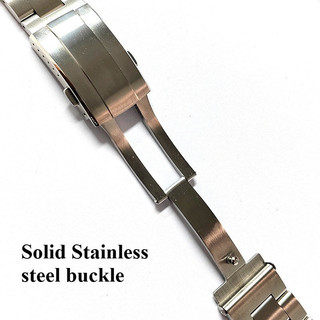 Dây đeo đồng hồ bằng thép không gỉ 304 nguyên khối 20mm 22mm Oyster Diver Dây đeo đồng hồ Vòng đeo tay cho Seiko Lặn SKX007 SKX009 SRPD Rùa Samurai TUNA Nam Nữ