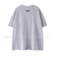 Chất Lượng Cao Thêu Chữ Rời Cổ Tròn Ngắn Tay Áo Thun Nặng Nguyên Chất Cotton Unisex Cặp Đôi Đáy Áo Sơ Mi