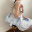Mới Đơn Giản Tất Cả Trận Đấu Túi Đeo Vai Nữ Thời Trang Dây Rút Nách Túi Nhẹ Sang Trọng Messenger Túi Niche Thiết Kế Commuter Lớn Capac
