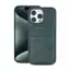 Dành Cho iPhone 17 Vỏ Điện Thoại Bao Da Hai Trong Một Từ Giá Đỡ Miếng Dán Thẻ Da Bảo Vệ