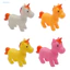 Huobianj Đồ chơi giảm căng thẳng động vật Squeaky cho trẻ em – Tiện ích giải nén Tpr Fidget mềm Đồ chơi bóp âm thanh dễ thương Quà tặng vui nhộn cho trẻ em Hoàn hảo để thư giãn và chơi