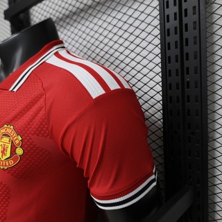 Áo đấu phiên bản cầu thủ sân nhà của Manchester United 2026 – Cá nhân hóa với tên và số của bạn, Vải thoáng khí có độ bền cao, Có sẵn S – 2XL