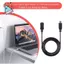 1.5m Mini USB B 5pin Nam Sang Nữ Nối Dài Dây Cáp Adapter Đen