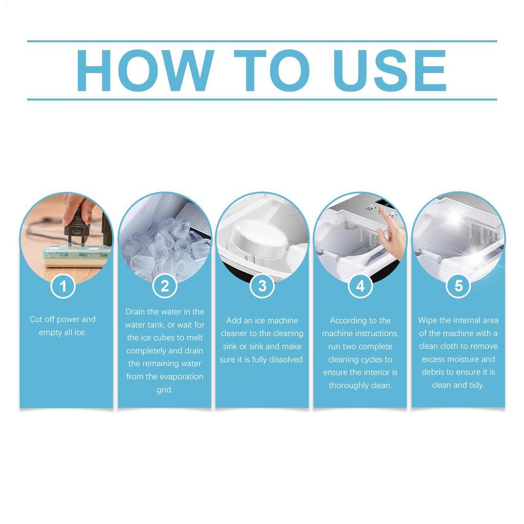 Washing Machine Cleaner Tablets Safe Active Cleaner Portable Kitchen Gadgets Cleaning Tool Appliances Supplies greiwe2vn