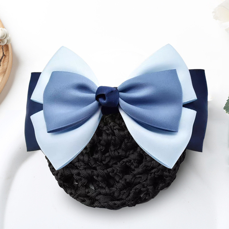 Scrunchie Lưới Bun Bao Cho Nữ - Phụ Kiện Tóc Chuẩn Mực cho Nhân Viên chuyên nghiệp
