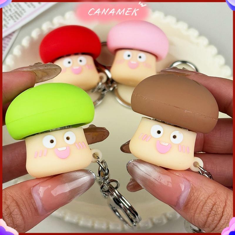 CANAMEK Antistress Hấp Bun Bóp Móc Khóa Đồ Chơi Phục Hồi Chậm Mềm Squishy Mặt Dây Chuyền Cho Văn Phòng Để Bàn Giảm Căng Thẳng CSF
