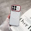 Dành cho Redmi K90Promax Ống kính hình tròn màu đỏ trong suốt từ tính k90 Trong suốt k80