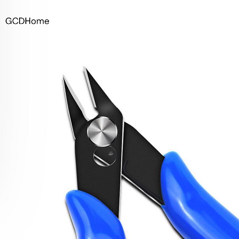 GCDHome Kìm chéo thép carbon cắt dây điện, cáp bên, dụng cụ cầm tay