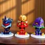 Evangelion MINI Hạt Dễ Thương eva Hình Đầu Tiên Máy Ayapoli Anime Búp Bê Mô Hình Đồ Chơi Trang Trí Quà Tặng 4.18