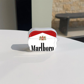 Vỏ Mềm Phong Cách Marlboro Cho AirPods 2 3 4 S PRO PRO2 PRO3 Vỏ TPU Mềm NYEJ