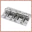 Cầu đàn guitar cố định đuôi cứng Tương thích với 4 dây Jazz hoặc Style Guitar Top Load Chrome (R F C V)