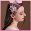 MYPANDA Kẹp Tóc Handmade Ngọc Trai và Kim Cương Giả, Phụ Kiện Cô Dâu Charming