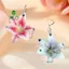 Creative Orchid Lily Mô Phỏng Móc Khóa Hoa Thời Trang Bapa Phụ Kiện Trang Trí [Mới]