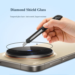Lereach Camera Phim Cho Vivo X300 X300 Pro X200 Ultra Pro Mini Camera Kính Cường Lực Định Vị Chính Xác Kính Phim