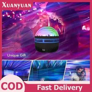 XUAN Led Aurora Đầy Sao Chiếu Đèn Nước gợn Sóng Disco Ánh Sáng Lãng Mạn Bầu Không Khí Cho Mọi Mùa VN