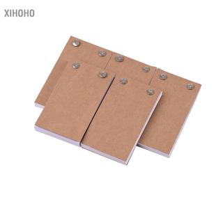 xihoho 5 Flipbook Giấy trắng có lỗ 2 kích cỡ vít dự phòng Sách lật không chảy máu Bộ vẽ và đóng sách được sử dụng cho các nhà thiết kế hoạt hình