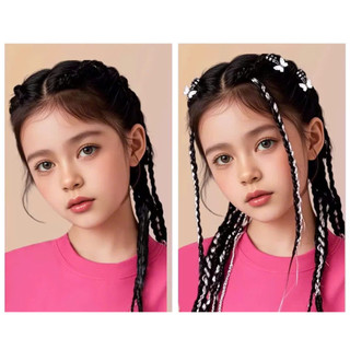 Set Phụ Kiện Tóc Trẻ Em Kiểu DREADLOCK, Set Charm Đính Tóc Nổi Bật, Trang Trí Tóc Phong Cách VIKING Hamin Store