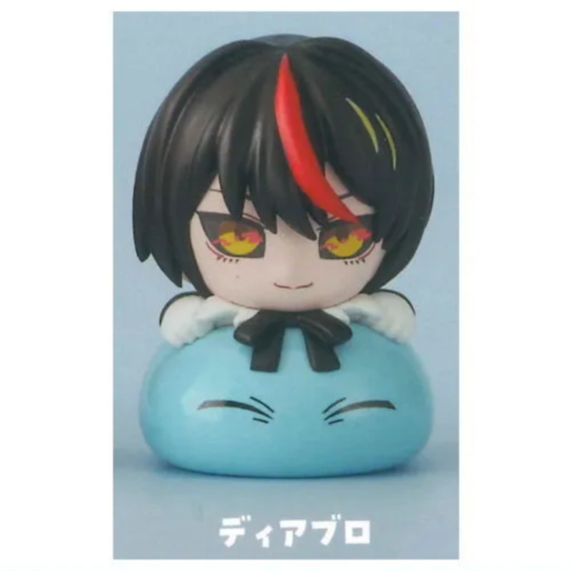 [BTF] Hàng có sẵn Nhật Bản BUSHIROAD Gashapon Tái sinh Slime Phiên bản Q nằm trên Slime Ba chiều BEL5