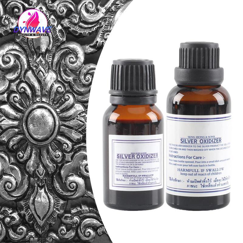 Dung dịch làm đen trang sức bạc - Chất lỏng oxy hóa tạo màu đen chuyên nghiệp