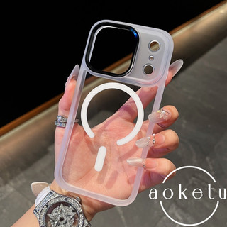 Ống kính kim loại tiên tiến iP17 Promax Tất cả các gói Chống rơi iPhone17 Pro Thích hợp cho Vỏ điện thoại Apple 17 Từ tính 17Air Trong suốt Tất cả các gói Vỏ cứng