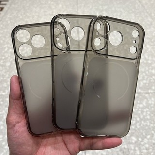 Ốp Điện Thoại Silicon Mềm Trong Suốt Siêu Mỏng Cho iPhone 17 Air 16 15 14 13 12 Pro Max Plus Bảo Vệ Ống Kính Matte Cover