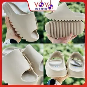 "Dép bánh mì đúc nguyên khối siêu nhẹ, siêu êm, nhiều màu sắc, đầy đủ kích thước cho cả nam và nữ."