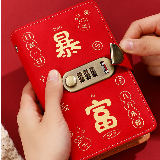 Sổ Thử Thách Tiết Kiệm Cặp Đôi Phất Phới | 100 Ngày | Khóa Mật Khẩu Bao Tiền Mặt | Giá Rẻ Hợp Lý