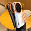 Dành cho Xiaomi 17 Ultra (Phiên bản Leica) Ốp lưng ELVEV Da PU sang trọng nối màu Vỏ siêu mỏng có ống kính kim loại