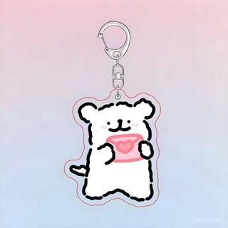 [Móc khóa] Móc khóa hình rồng lửa xoài, móc khóa Acrylic cho chó con, ba lô cặp đôi, đồ trang trí nlp Bánh bao decor