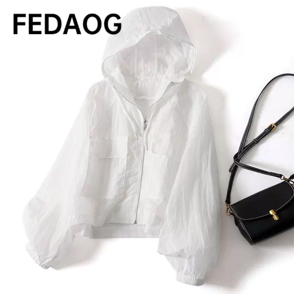 Áo Khoác Chống Nắng FEDAOG - Dài Tay, Thoáng Mát, Phù Hợp Mùa Hè