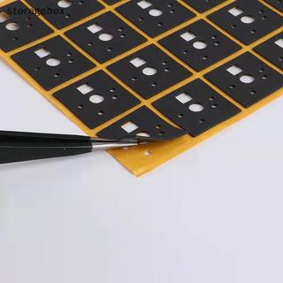 [Hộp lưu trữ] 120 CÁI PORON PE EVA Pad cho bàn phím cơ PCB Switch Pads Stiers Chất liệu xốp Gasket Cải thiện BM60 BM65 BM68 XD64 BM80 Đẹp