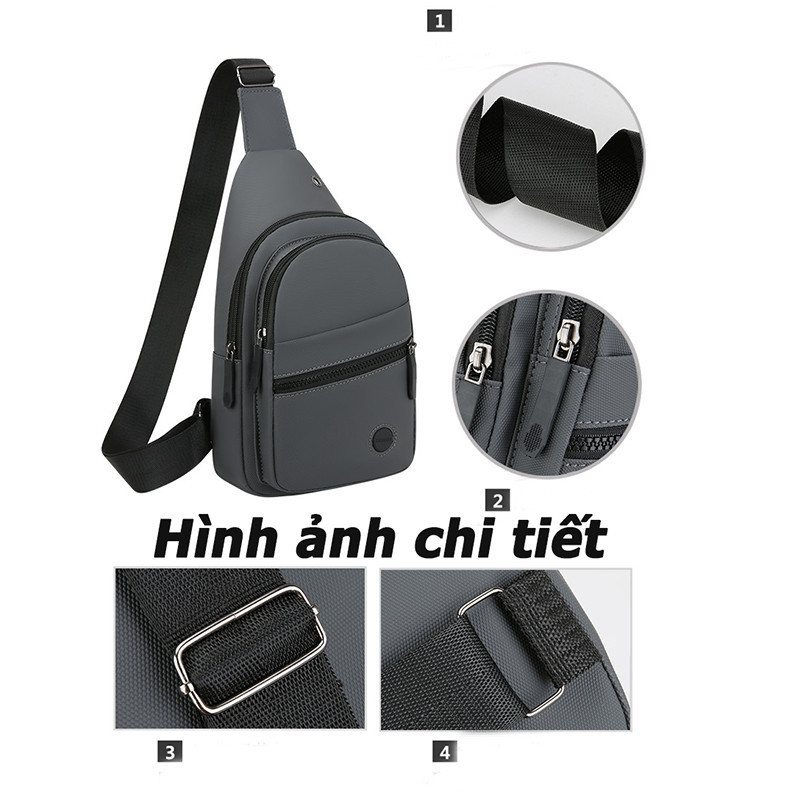 Túi Đeo Chéo Nam Cao Cấp, Bền, Chịu Mài Mòn, chống nước,Vải Chống Nước Chống Nhăn, Phong Cách Năng Động Thể Thao
