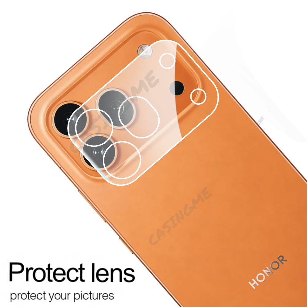 Ống kính camera cho Honor 600Pro/Honor600 Pro Lite 2026 4G 5G, kính cường lực trong suốt, bảo vệ camera