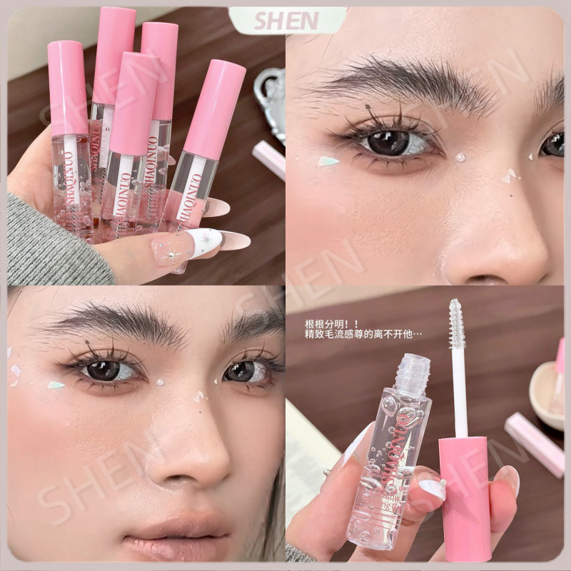SHAQINUO Gel Định Hình Lông Mày Ba Chiều Định Hình Lông Mày Hoang Dã Không Dễ Cọng Nước Chống Mồ Hôi