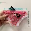 BeautifulHomeA Dễ Thương Ren Ví Đựng Tiền Xu PVC Hình Quần Lót Mini Túi Bảo Quản Có Dây Kéo Dâu Túi Trang Điểm Tiệc Tuyệt Vời Quà Tặng Sinh Nhật VN