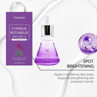 Viareline Cyperus Rotundus Skin Serum Natural Organic Cyperus Rotundus Oil 30ML